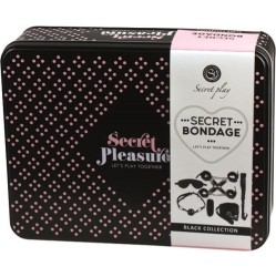 Secretplay 100% Fetish SECRETPLAY - BDSM SET 8 PCS BLACK