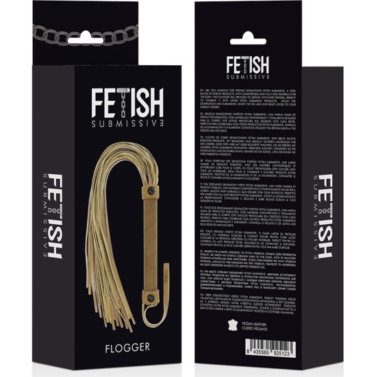 Fetish Submissive Origin FETISH SUBMISSIVE ORIGEN - VEGAN LEATHER WHIP