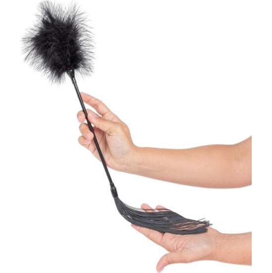 Secretplay 100% Fetish SECRET PLAY - DUSTER + BLACK WHIP