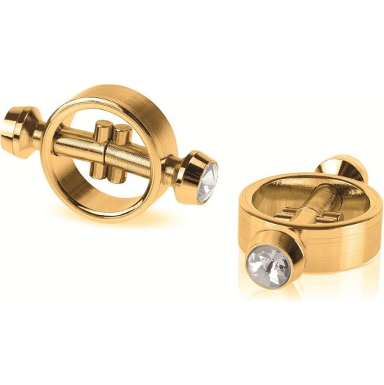 Fetish Fantasy Gold MAGNETIC CLAMPS