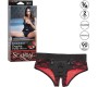 Calexotics SCANDAL SET OF CROTCHLESS PANTIES WITH DILDO SIZE S/M