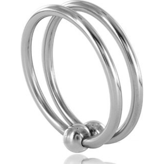 Metal Hard DOUBLE GLANS RING 28MM