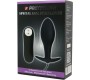 Pretty Love Bottom PRETTY LOVE - ANAL PLUG ANCHOR FORM SILICONE 12 VIBRATION MODES BLACK