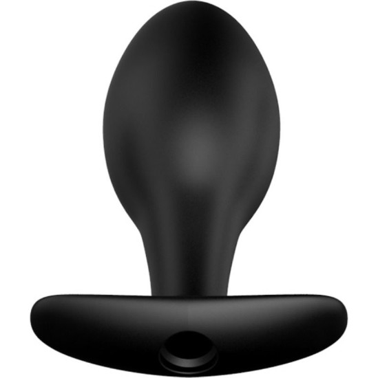 Pretty Love Bottom PRETTY LOVE - ANAL PLUG ANCHOR FORM SILICONE 12 VIBRATION MODES BLACK