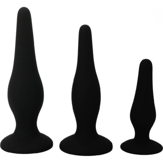 Pretty Love ANAL PLUGS SILICONE INITIATION KIT