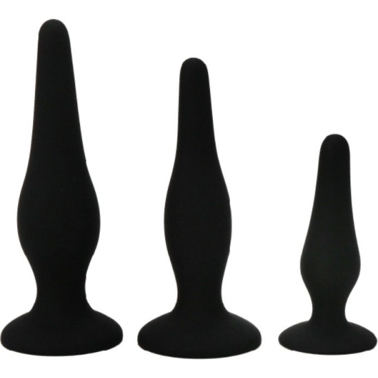 Pretty Love ANAL PLUGS SILICONE INITIATION KIT