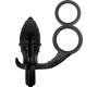 Addicted Toys ANAL PLUG WITH DOUBLE BLACK RING