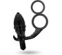 Addicted Toys ANAL PLUG WITH DOUBLE BLACK RING