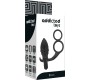 Addicted Toys ANAL PLUG WITH DOUBLE BLACK RING