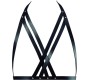 Bijoux Maze BIJOUX INDISCRETS MAZE - HALTER BRA HARNESS BLACK