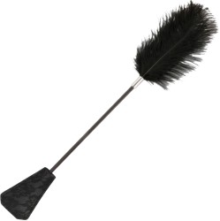 Darkness Sensations DARKNESS - BLACK LOVE FEATHER WHIP 56 CM