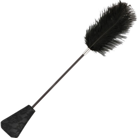 Darkness Sensations DARKNESS - BLACK LOVE FEATHER WHIP 56 CM