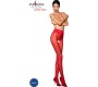 Passion Woman Garter & Stock PASSION - TIOPEN 008 RED TIGHTS 3/4 30 DEN