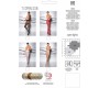 Passion Woman Garter & Stock PASSION - TIOPEN 008 RED TIGHTS 3/4 30 DEN