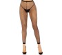 Leg Avenue Hosiery LEG AVENUE - ANKLE FISHNET TIGHTS BLACK