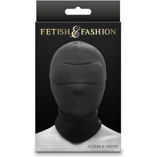 Ns Novelties FETISH & FASHION CLOSED HOOD NYLON BLACK