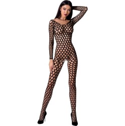 Passion Woman PASSION - WOMAN BS077 BODYSTOCKING ONE SIZE BLACK