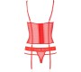 Passion Woman Corsets PASSION - KYOUKA CORSET - RED L/XL