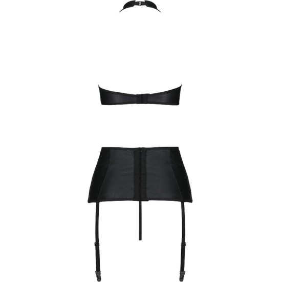 Passion Woman Sets PASSION - NANCY SET ECOLOGICAL LEATHER L/XL