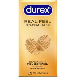 Durex Condoms DUREX - REAL FEEL CONDOMS WITHOUT LATEX 12 UNITS