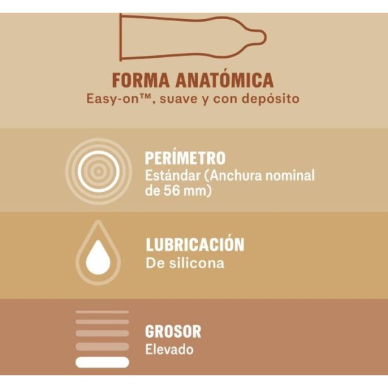 Durex Condoms DUREX - REAL FEEL CONDOMS WITHOUT LATEX 12 UNITS