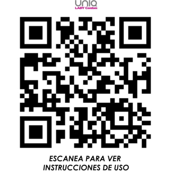 Uniq LADY CONDOM LATEX FREE FEMALE CONDOMS WITH GARTER BELT 3 UNITS