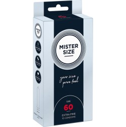 Mister Size CONDOM SIZE XL 60 MM (10 UNITS)