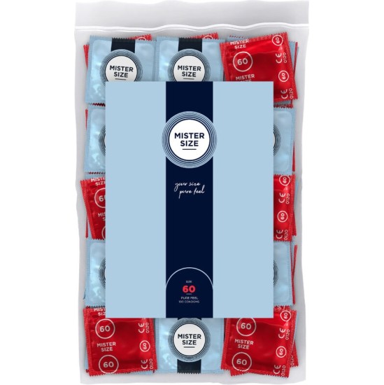 Mister Size CONDOM SIZE XL 60 MM (100 UNITS)