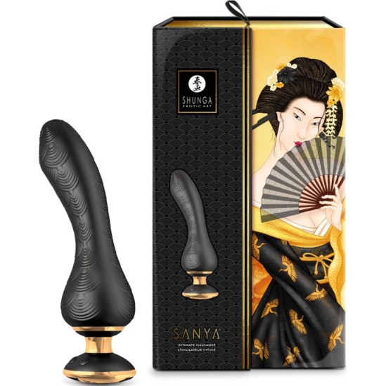 Shunga Toys SHUNGA - SANYA INTIMATE MASSAGER BLACK