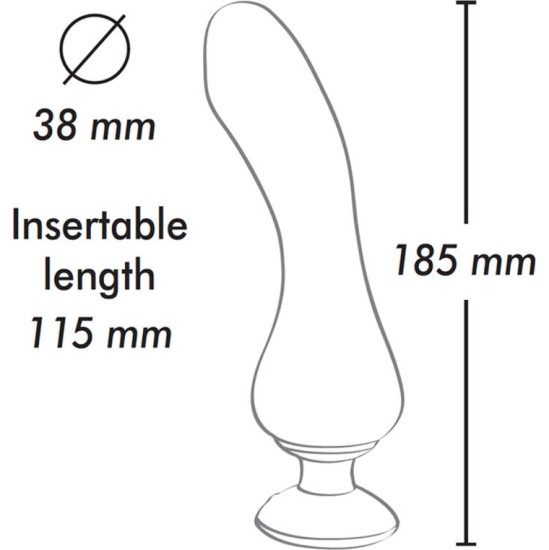 Shunga Toys SHUNGA - SANYA INTIMATE MASSAGER BLACK