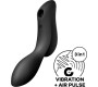 Satisfyer Air Pulse SATISFYER - CURVY TRINITY 2 AIR PULSE VIBRATOR BLACK