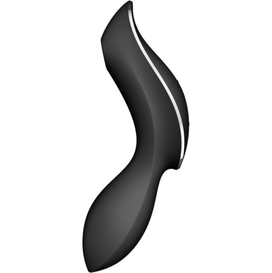Satisfyer Air Pulse SATISFYER - CURVY TRINITY 2 AIR PULSE VIBRATOR BLACK