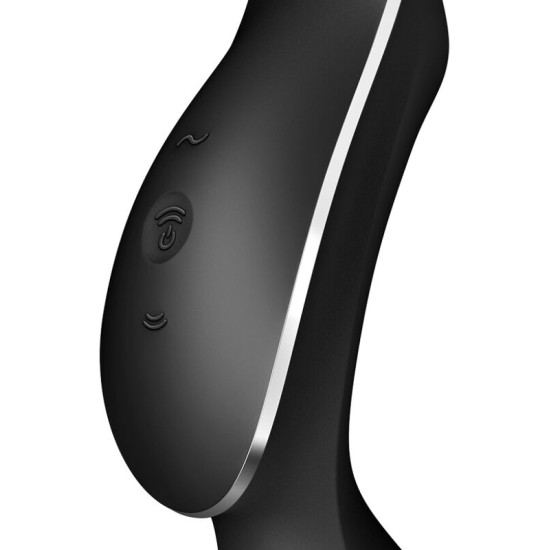 Satisfyer Air Pulse SATISFYER - CURVY TRINITY 2 AIR PULSE VIBRATOR BLACK