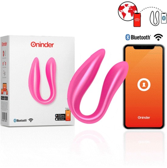 Oninder LISBOA G-SPOT & CLITORAL STIMULATOR rozā – TASUTA RAKENDUS