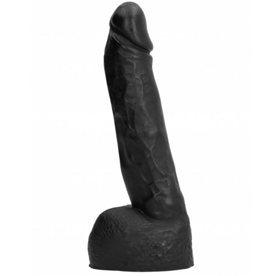 All Black KUMŠTINĖ DILDO 20 CM