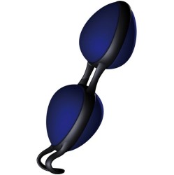 Joydivision Joyballs - Vaginālās bumbiņas melnas un zilas