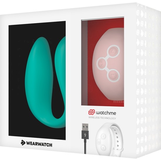 Wearwatch Stimulātors ar WATCHME tālvadības pulksteņa tehnoloģiju zils/rozā