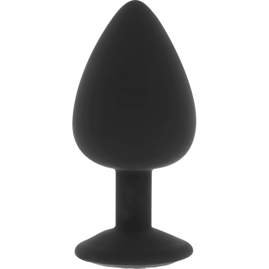 Ohmama Anal OHMAMA - DIAMOND SILICONE ANAL PLUG SIZE L 9 CM