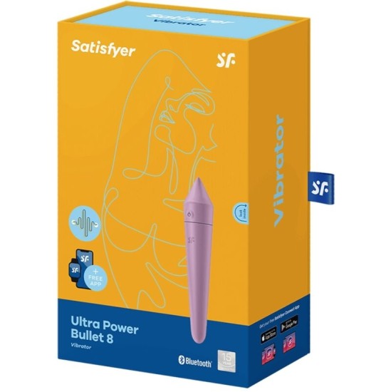 SATISFYER Vibrators lode 8 - lillā