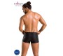 Passion Men - 050 BOXER šorti melni S/M