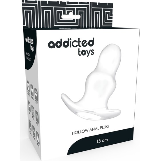 Addicted Toys anālais spraudnis caurspīdīgs 15 CM