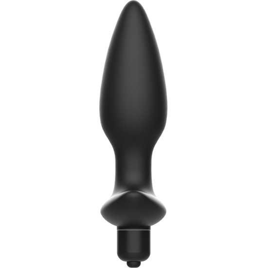Addicted Toys MASSAGER PLUG ANAL WITH VIBRATION BLACK