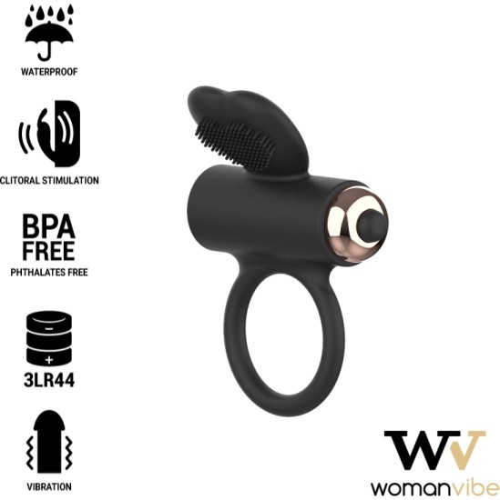 Womanvibe ZEUS SILICONE VIBRATOR RING