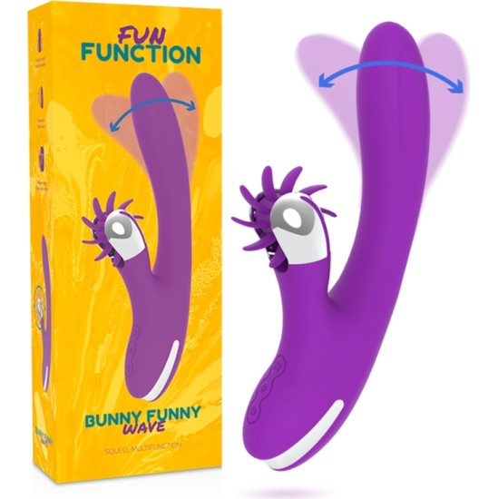 Fun Function Vibrators ar klitora stimulātoru