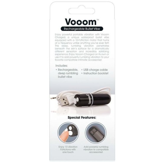 Screaming O RECHARGEABLE VIBRATING BULLET VOOOM melns