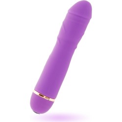 Intense Fun Vibrators ar klitora stimulātoru violets