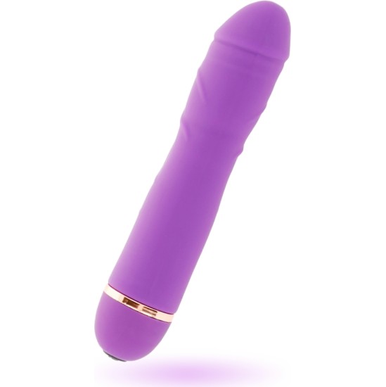 Intense Fun Vibrators ar klitora stimulātoru violets