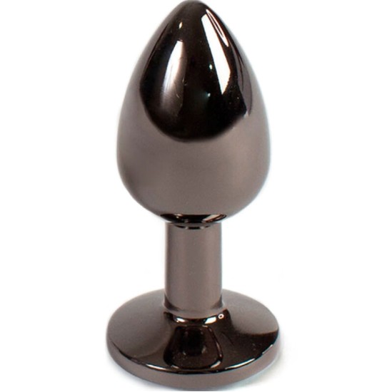 Secretplay Toys SALAJANE MÄNG – VÄIKESE SUURUSEGA 7 CM GUNMETAL BUTT PLOG