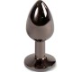 Secretplay Toys SECRET PLAY - GUNMETAL BUTT PLUG SMALL SIZE 7 CM