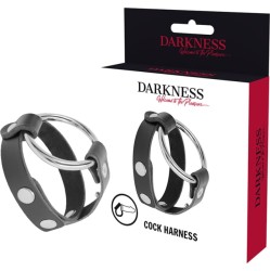 Darkness Bondage ТЕМНОТА - БДСМ-ПЕТУХ И КОЛЬЦО ЯИЧНИКОВ